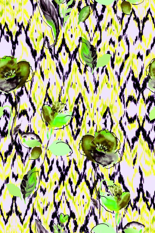 原创水彩画印花华亿平台图片