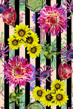 花朵印花华亿平台图片