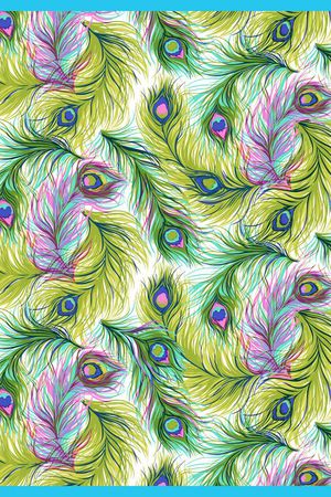 孔雀印花华亿平台图片