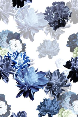 休闲写意印花华亿平台图片