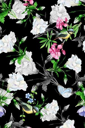 花朵印花华亿平台图片