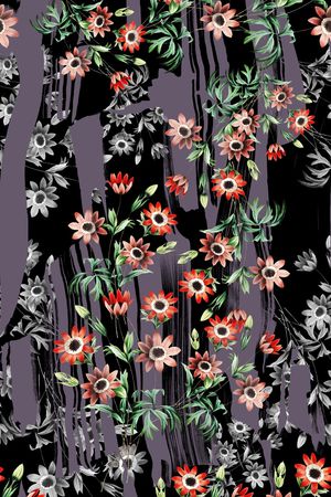 花朵印花华亿平台图片