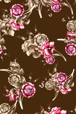 花朵印花华亿平台图片