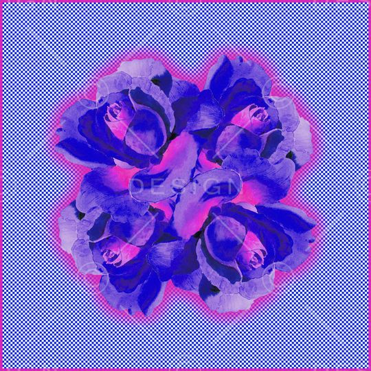 丝巾方巾印花华亿平台图片