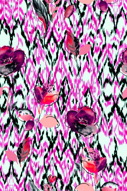 原创水彩画印花华亿平台图片