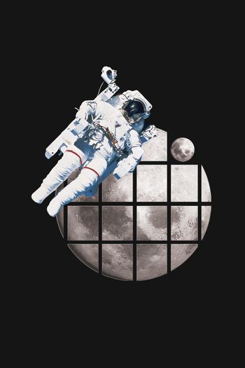 724469-宇航员太空探索