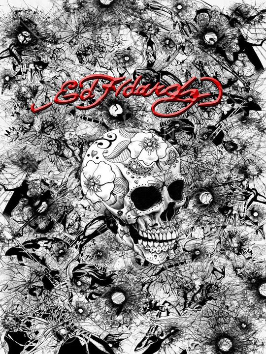 骷髅头印花华亿平台图片