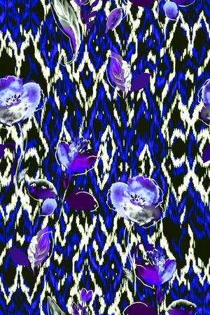 原创水彩画印花华亿平台图片