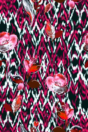 原创水彩画印花华亿平台图片