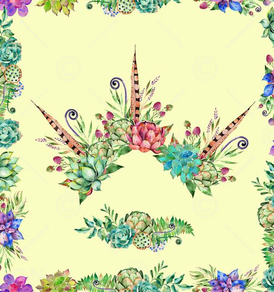 水彩印花华亿平台图片