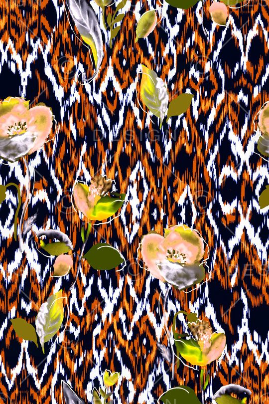 原创水彩画印花华亿平台图片