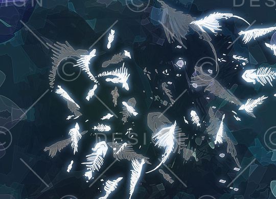 浮游生物印花华亿平台图片