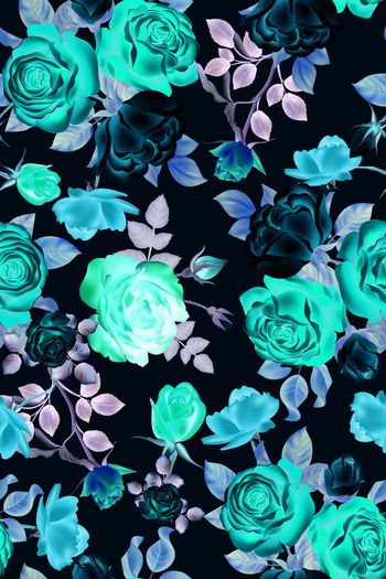 blue印花华亿平台图片