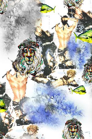 趣味印花华亿平台图片