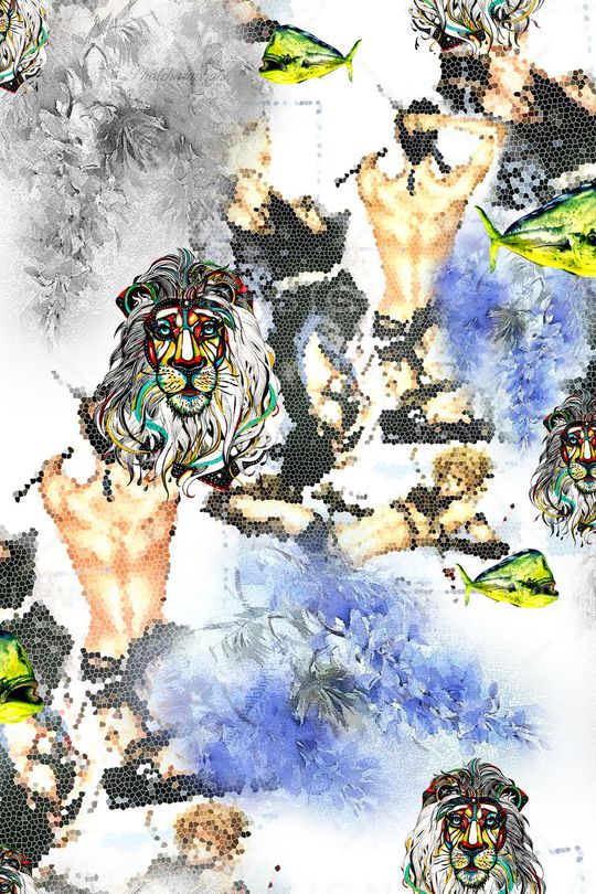 趣味印花华亿平台图片