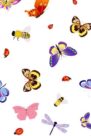 昆虫印花华亿平台图片