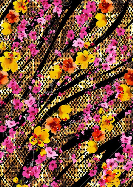 几何印花华亿平台图片