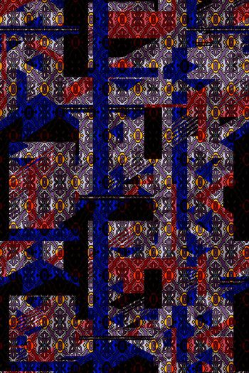 巴洛克印花华亿平台图片