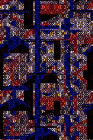 巴洛克印花华亿平台图片