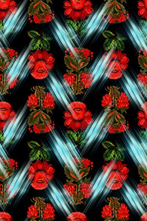 花朵印花华亿平台图片