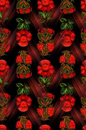 花朵印花华亿平台图片