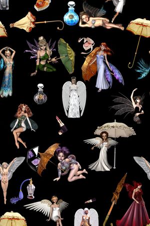 香水瓶印花华亿平台图片