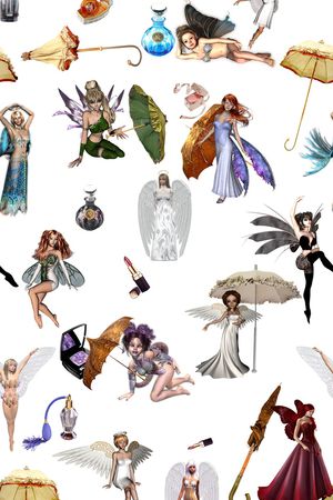 香水瓶印花华亿平台图片