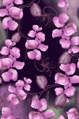 小碎花印花华亿平台图片