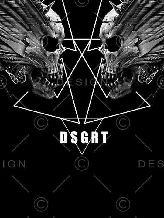 骷髅头印花华亿平台图片