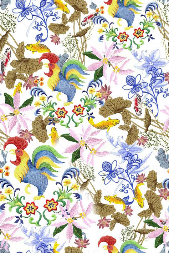 秋冬印花华亿平台图片