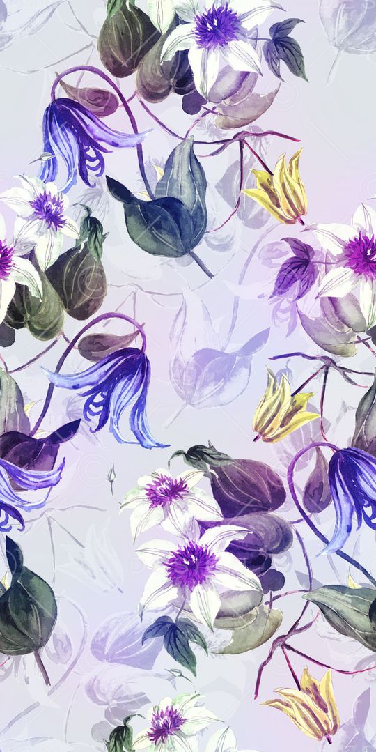 小清新印花华亿平台图片