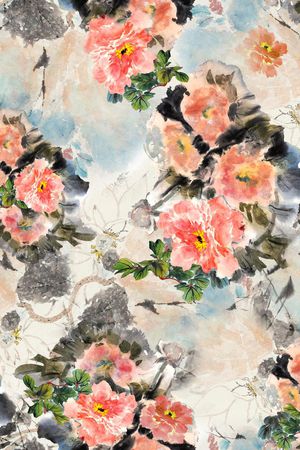 民族风印花华亿平台图片