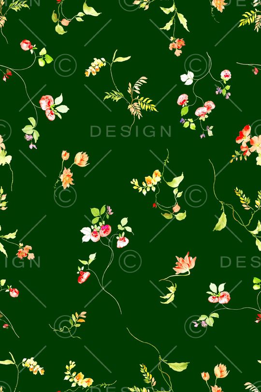 小清新印花华亿平台图片