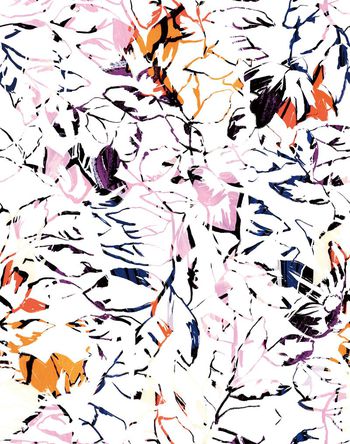 725172-水墨画抽象花卉D