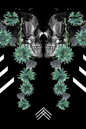 抽象印花华亿平台图片