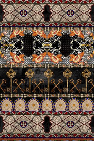 民族风印花华亿平台图片