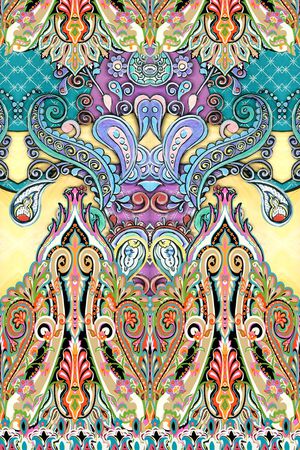 民族风印花华亿平台图片