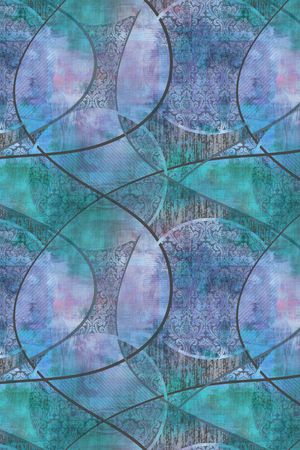 几何印花华亿平台图片