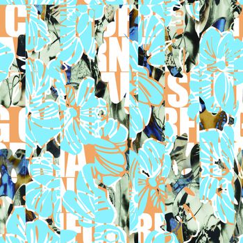 迷彩几何印花华亿平台图片