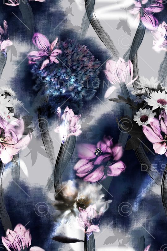 中国风印花华亿平台图片