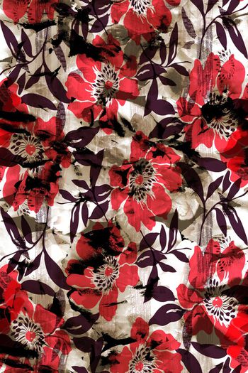 小碎花印花华亿平台图片