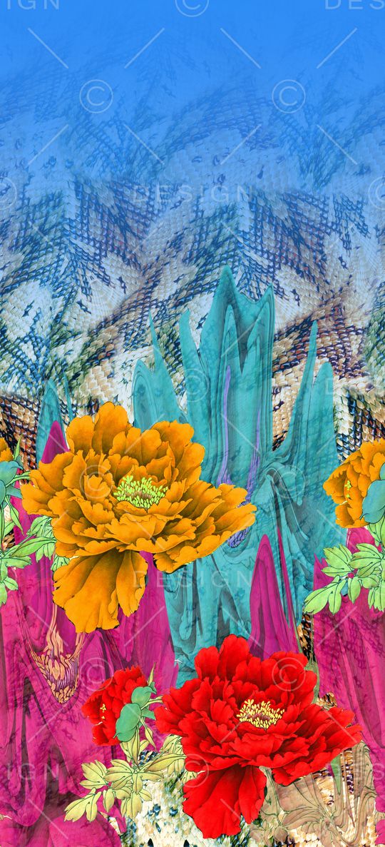 A.I.F时尚女装定位印花华亿平台图片