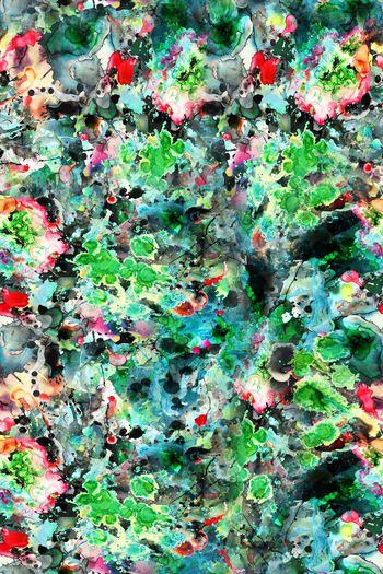 抽象印花华亿平台图片