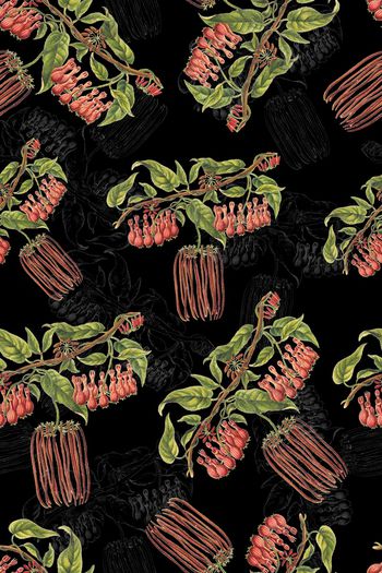 手绘印花华亿平台图片