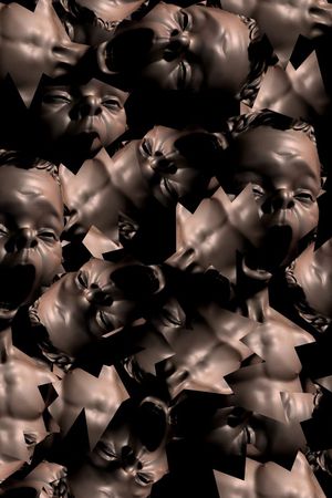 风衣外套印花华亿平台图片