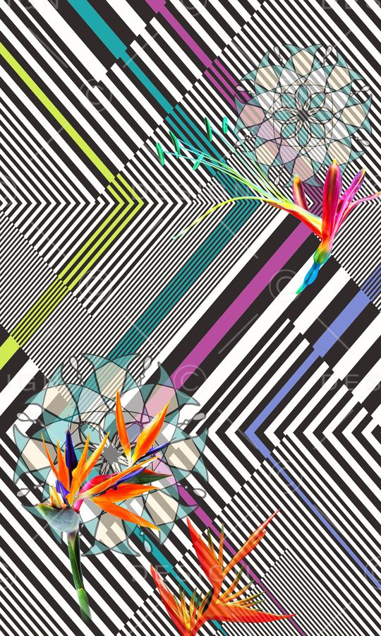 休闲印花华亿平台图片