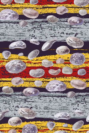 条纹印花华亿平台图片