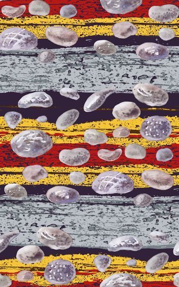 条纹印花华亿平台图片