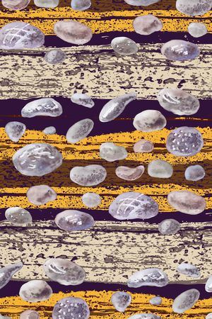 条纹印花华亿平台图片