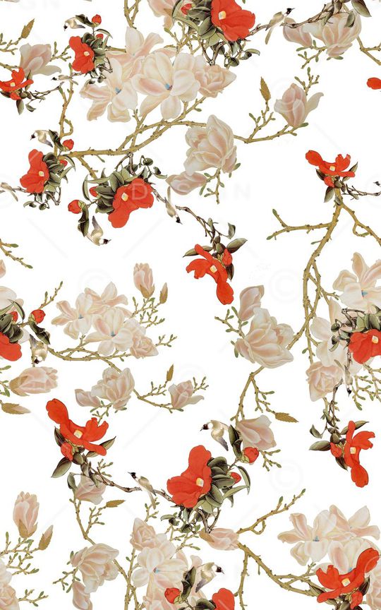 中国风印花华亿平台图片